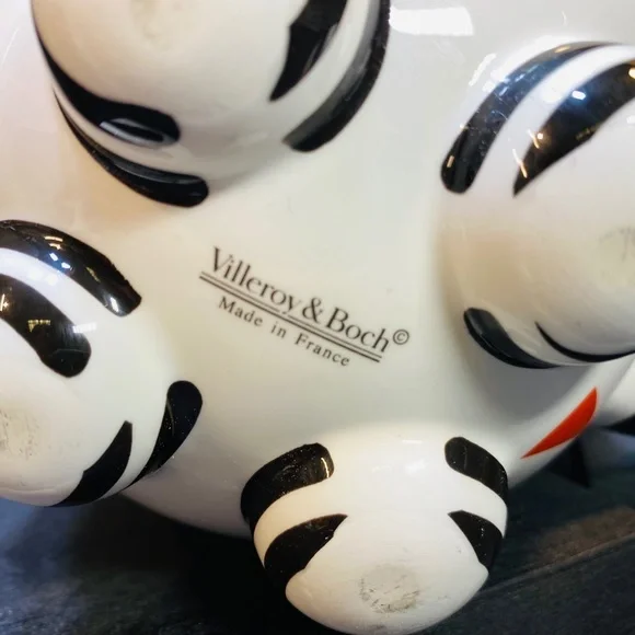 Villeroy & Boch ANIMAL PARK Jug Pitcher Made In France Rare 5 & 3/4” Tall EUC - Picture 10 of 11